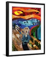 Scream-Artpoptart-Framed Giclee Print