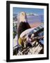 Screaming Eagles-Graeme Stevenson-Framed Giclee Print