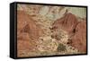 Scree Field on the Side of a Sandstone Butte-James Hager-Framed Stretched Canvas
