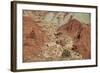 Scree Field on the Side of a Sandstone Butte-James Hager-Framed Photographic Print