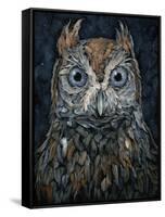 Screech Owl-Jamin Still-Framed Stretched Canvas