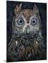 Screech Owl-Jamin Still-Mounted Giclee Print