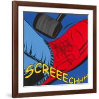 Screeechhh-Deborah Azzopardi-Framed Art Print