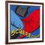 Screeechhh-Deborah Azzopardi-Framed Art Print