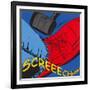 Screeechhh-Deborah Azzopardi-Framed Art Print