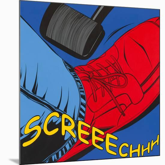 Screeechhh-Deborah Azzopardi-Mounted Art Print