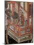 Screen Called 'Coromandel' with Scenes from Life in Forbidden Town of Peking: Musicians and Women-null-Mounted Giclee Print