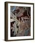 Screen Called 'Coromandel' with Scenes from the Life in the Forbidden Town of Peking: Arrival of a-null-Framed Giclee Print