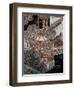 Screen Called 'Coromandel' with Scenes from the Life in the Forbidden Town of Peking: Musicians-null-Framed Giclee Print