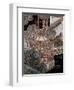 Screen Called 'Coromandel' with Scenes from the Life in the Forbidden Town of Peking: Musicians-null-Framed Giclee Print