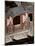 Screen Called 'Coromandel' with Scenes from the Life in the Forbidden Town of Peking: The Entrance-null-Mounted Giclee Print