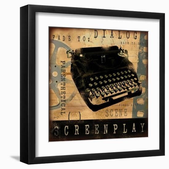 Screen Play-Eric Yang-Framed Art Print