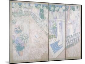 Screen with Doves, C. 1896-Maurice Denis-Mounted Giclee Print