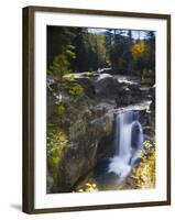 Screw Auger Falls, Grafton Notch State Park, Maine, New England, USA, North America-Alan Copson-Framed Photographic Print