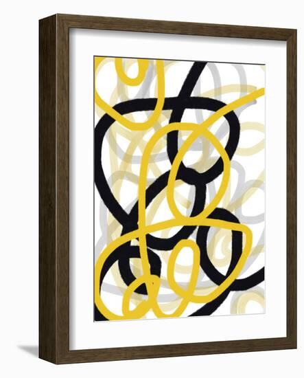 Scribble No. 1-Bronwyn Baker-Framed Art Print