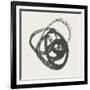 Scribbly Black III-Moira Hershey-Framed Art Print