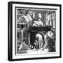 Scribe or Copyist, 15th Century-null-Framed Giclee Print