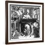 Scribe or Copyist, 15th Century-null-Framed Giclee Print