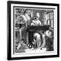 Scribe or Copyist, 15th Century-null-Framed Giclee Print