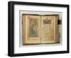 Scribe Writing out the Gospel; Page of Text Decorated with an Illumination-null-Framed Giclee Print