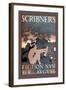 Scribner's Fiction, August 1897-Maxfield Parrish-Framed Art Print