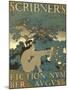 Scribner's Fiction Number. August-Maxfield Parrish-Mounted Art Print