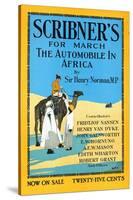 Scribner's For March, The Automobile In Africa By Sir Henry Norman, Mp.-Adolph Treidler-Stretched Canvas