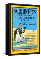 Scribner's For March, The Automobile In Africa By Sir Henry Norman, Mp.-Adolph Treidler-Framed Stretched Canvas