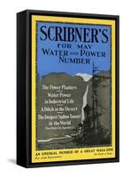 Scribner's For May, Water And Power Number-Adolph Treidler-Framed Stretched Canvas