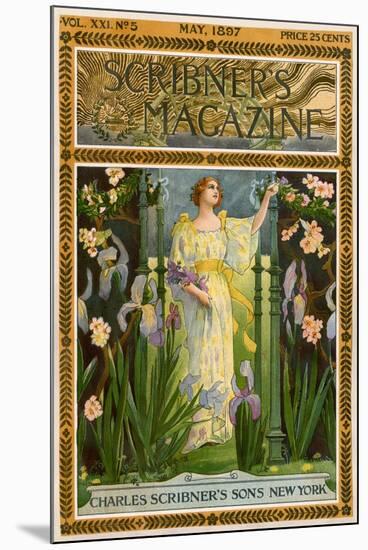 Scribner's Magazine Cover for May 1897-null-Mounted Giclee Print