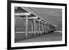 Scripps Pier BW I-Lee Peterson-Framed Photo