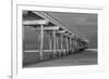 Scripps Pier BW I-Lee Peterson-Framed Photographic Print