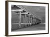 Scripps Pier BW I-Lee Peterson-Framed Photo