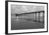 Scripps Pier BW II-Lee Peterson-Framed Photo