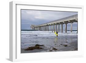 Scripps Pier I-Lee Peterson-Framed Photographic Print