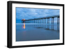 Scripps Pier I-Lee Peterson-Framed Photo