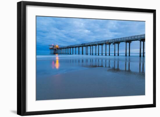 Scripps Pier I-Lee Peterson-Framed Photo