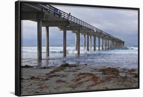 Scripps Pier II-Lee Peterson-Framed Photographic Print