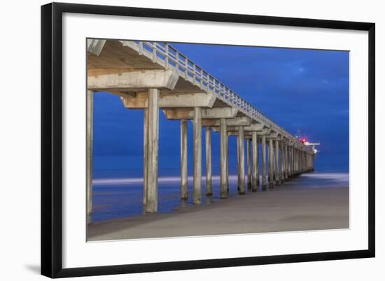 Scripps Pier II-Lee Peterson-Framed Photo