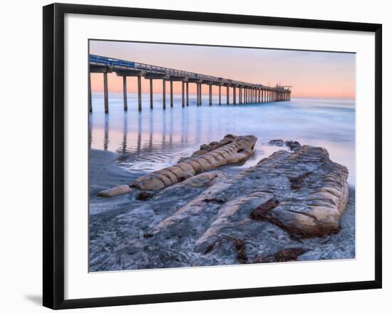 Scripps Pier III-Lee Peterson-Framed Photo