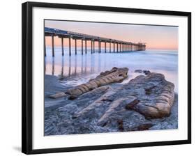 Scripps Pier III-Lee Peterson-Framed Photo