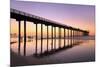 Scripps Pier, La Jolla, San Diego, California, United States of America, North America-Richard Cummins-Mounted Photographic Print