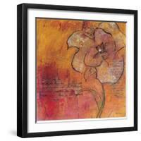 Scripted Bloom 2-Jane Bellows-Framed Art Print