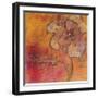 Scripted Bloom 2-Jane Bellows-Framed Art Print