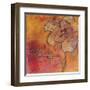 Scripted Bloom 2-Jane Bellows-Framed Art Print