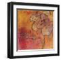 Scripted Bloom 2-Jane Bellows-Framed Art Print