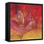 Scripted Bloom 3-Jane Bellows-Framed Stretched Canvas