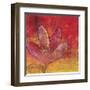 Scripted Bloom 3-Jane Bellows-Framed Art Print