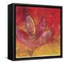 Scripted Bloom 3-Jane Bellows-Framed Stretched Canvas