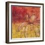 Scripted Bloom 4-Jane Bellows-Framed Art Print